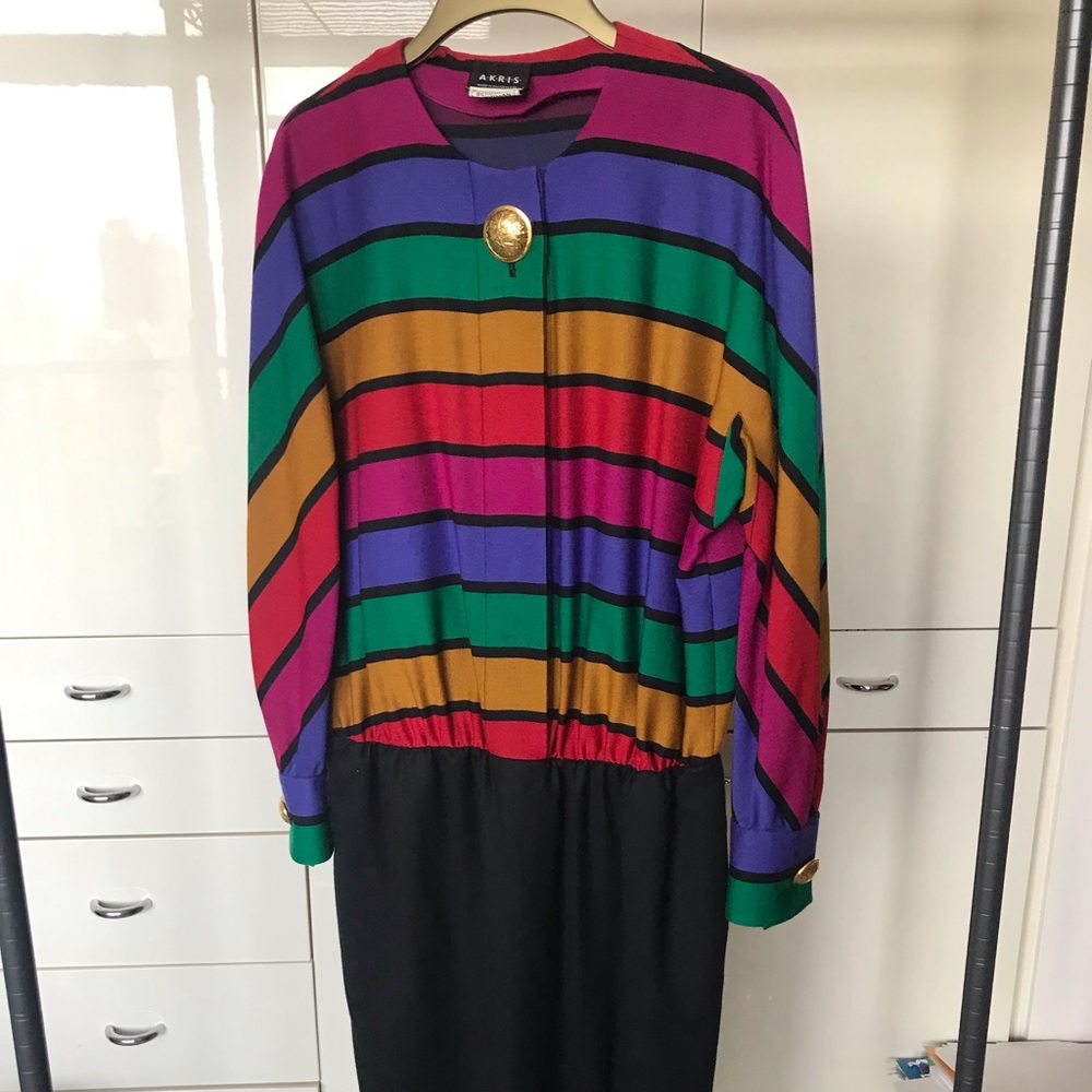 Akris Rainbow Dress